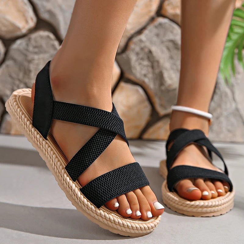 Image of Maureen | Women's Criss Cross Casual Sandals