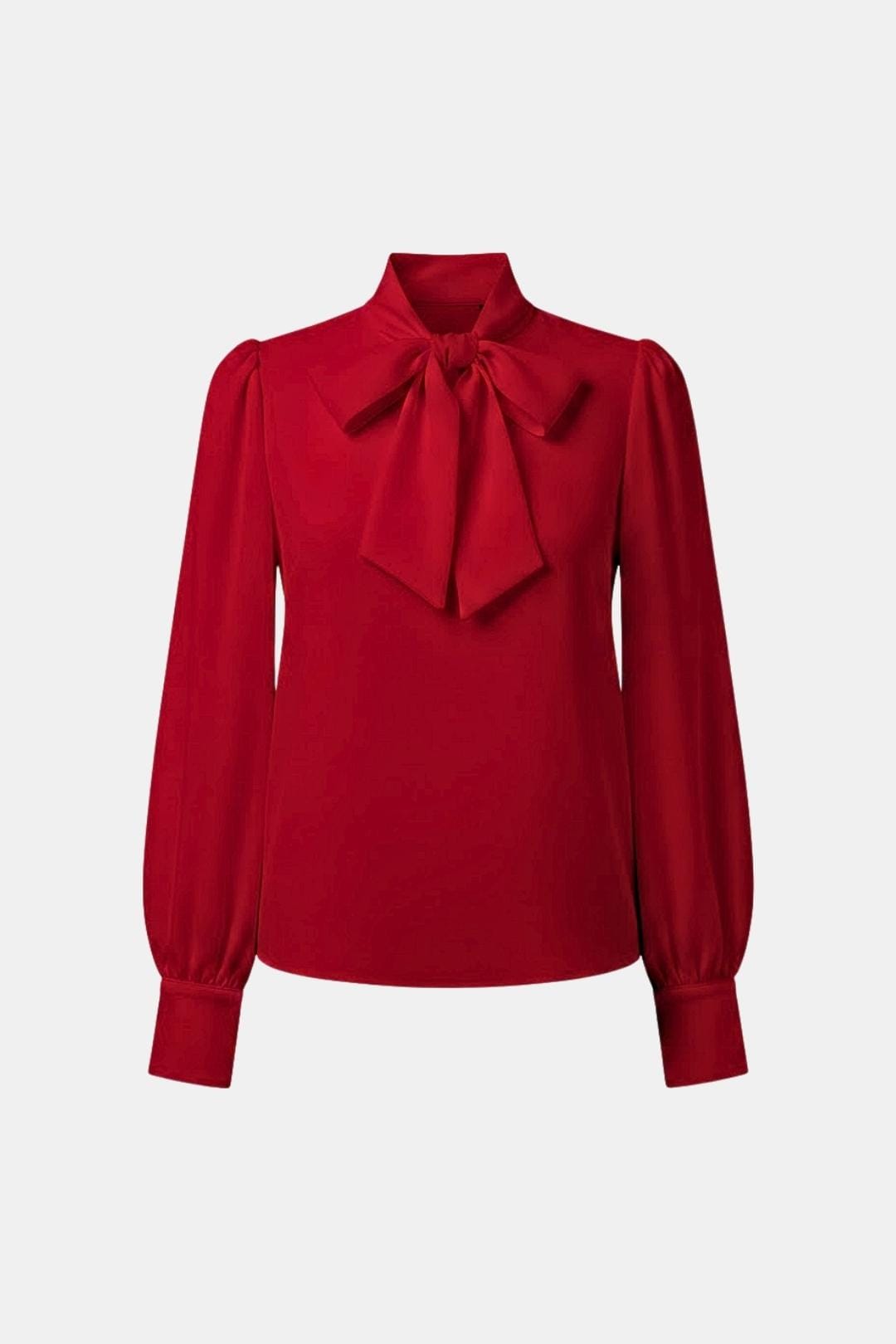 Image of Maureen | Women's Long Sleeve Tie Neck Blouse