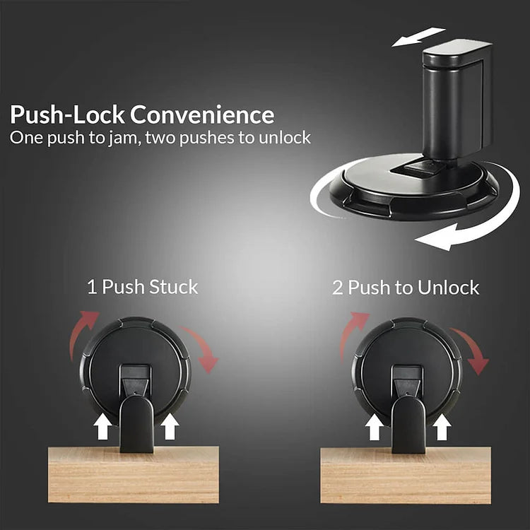 Mechanical Floor-Mounted Door Holder