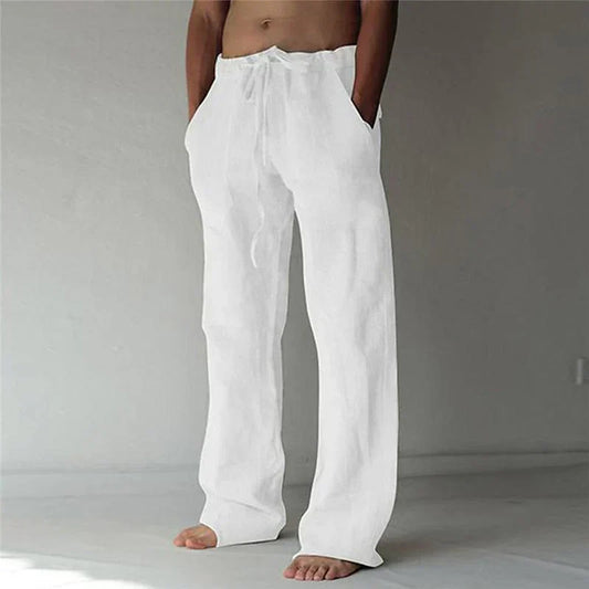 Men's Casual Fit Pants with Side Pockets