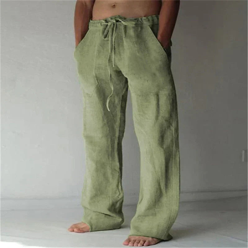 Men's Casual Fit Pants with Side Pockets