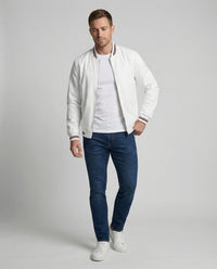 Wearclo | Men's Light Bomber Jacket, Water-Resistant