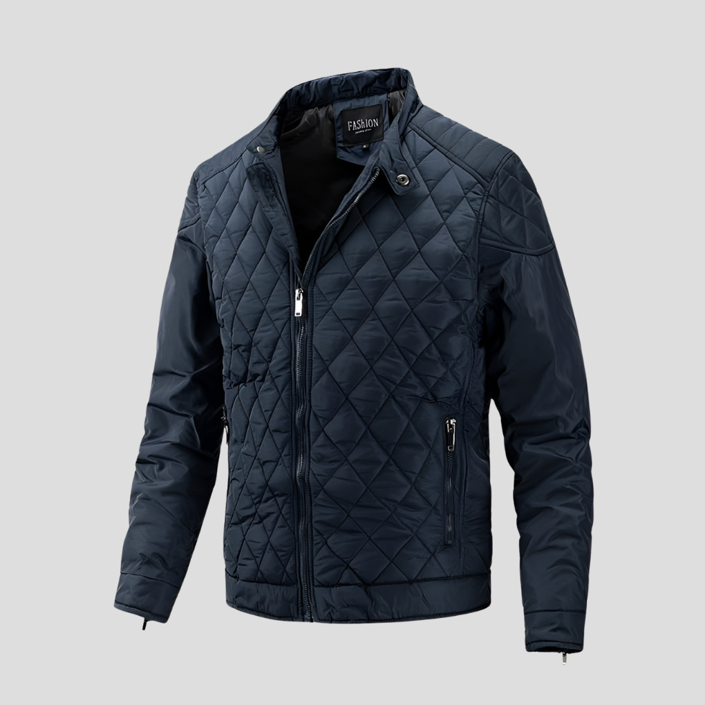 Men's Elegant Quilted Transitional Jacket