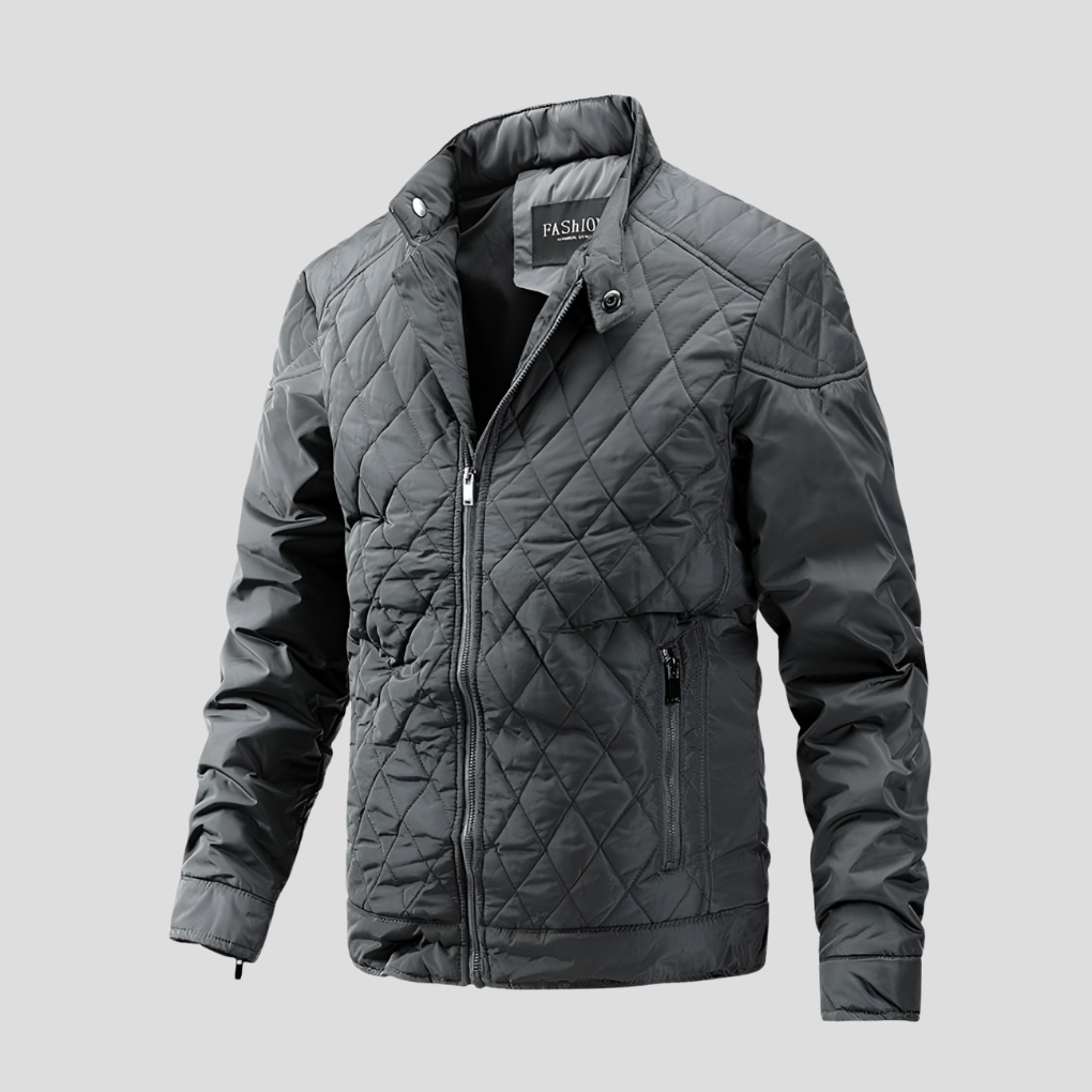 Men's Elegant Quilted Transitional Jacket