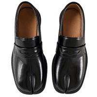 Men's Split Toe Loafers with Chunky Sole