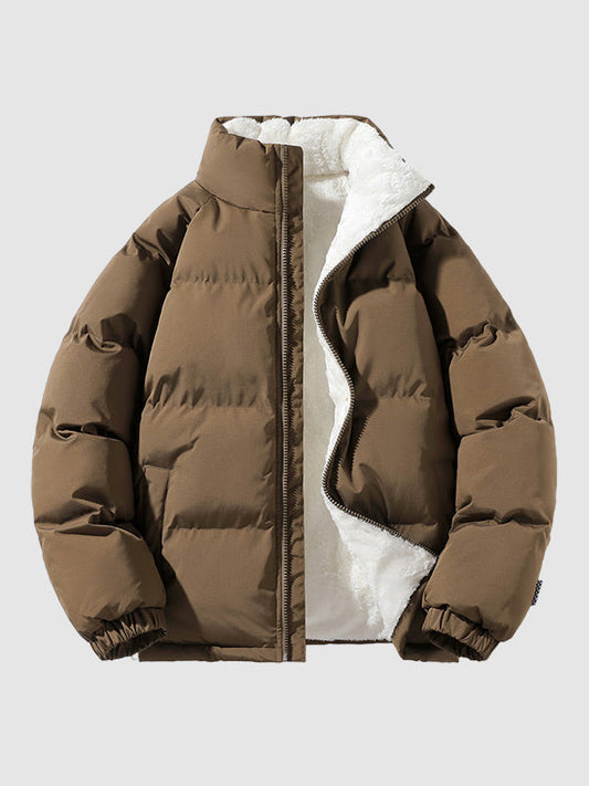 Men's Insulated Puffer Jacket with Warm & Light | Wearclo