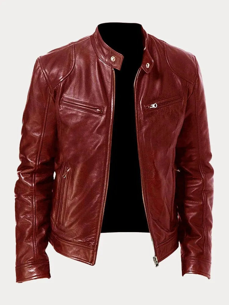 Men's Jacket with Lining, Pockets, and Adjustable Cuffs – Casual and Everyday Jacket