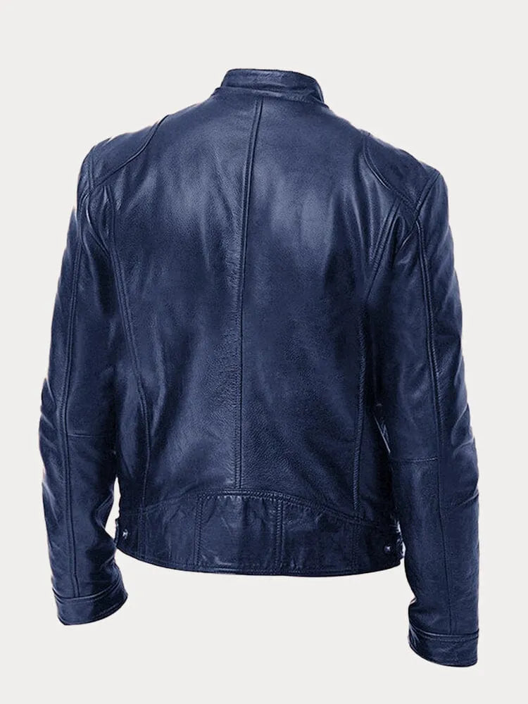 Men's Jacket with Lining, Pockets, and Adjustable Cuffs – Casual and Everyday Jacket