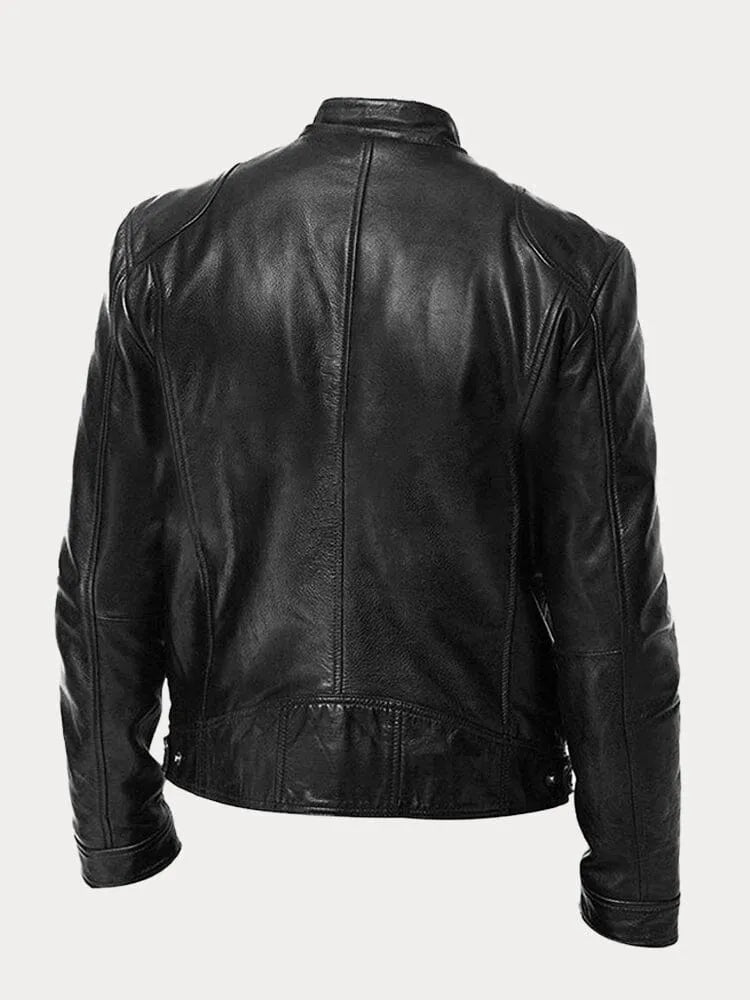 Men's Jacket with Lining, Pockets, and Adjustable Cuffs – Casual and Everyday Jacket