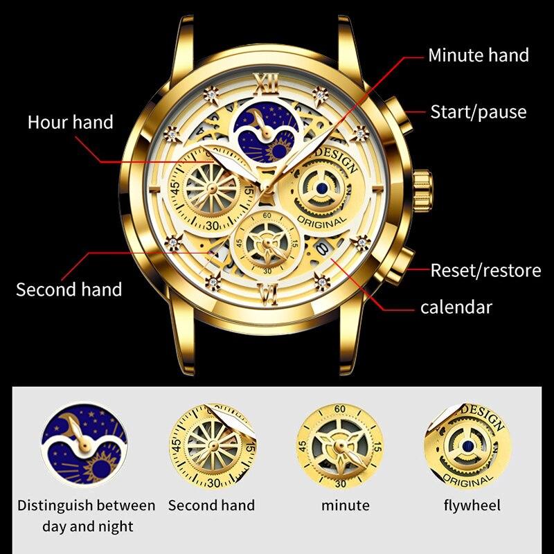 Men's Luxury Chronograph Watch