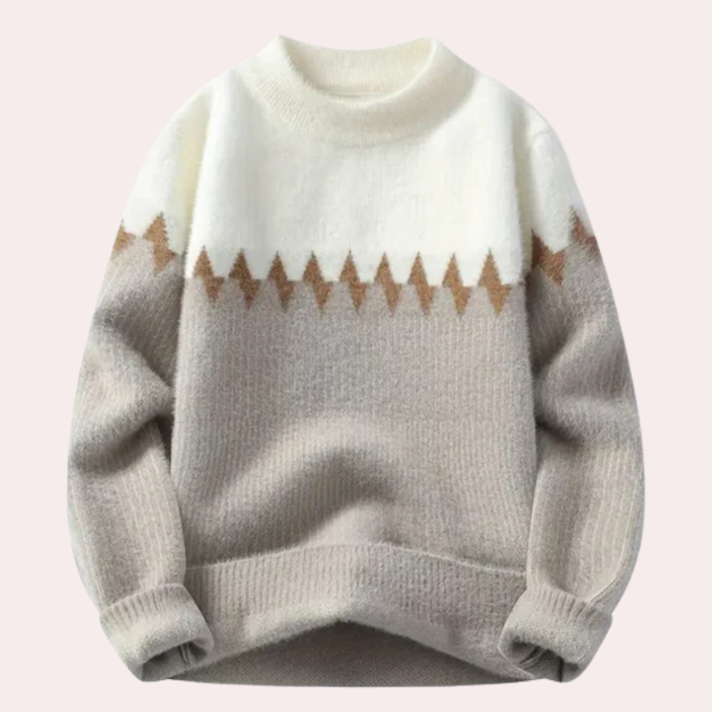 Men's Simple Winter Sweater
