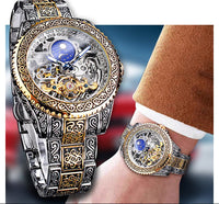 Men's Skeleton Mechanical Watch