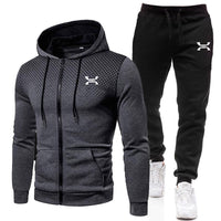 Wearclo Men's Athletic Comfort Tracksuit