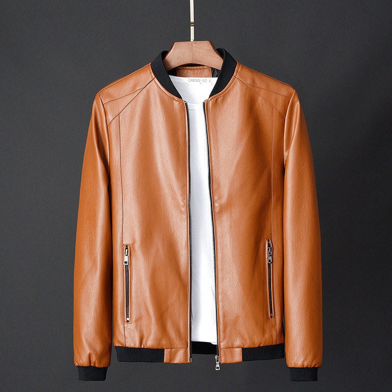 Men's Vegan Leather Jacket
