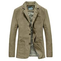 Men's Vintage Military Style Autumn Jacket