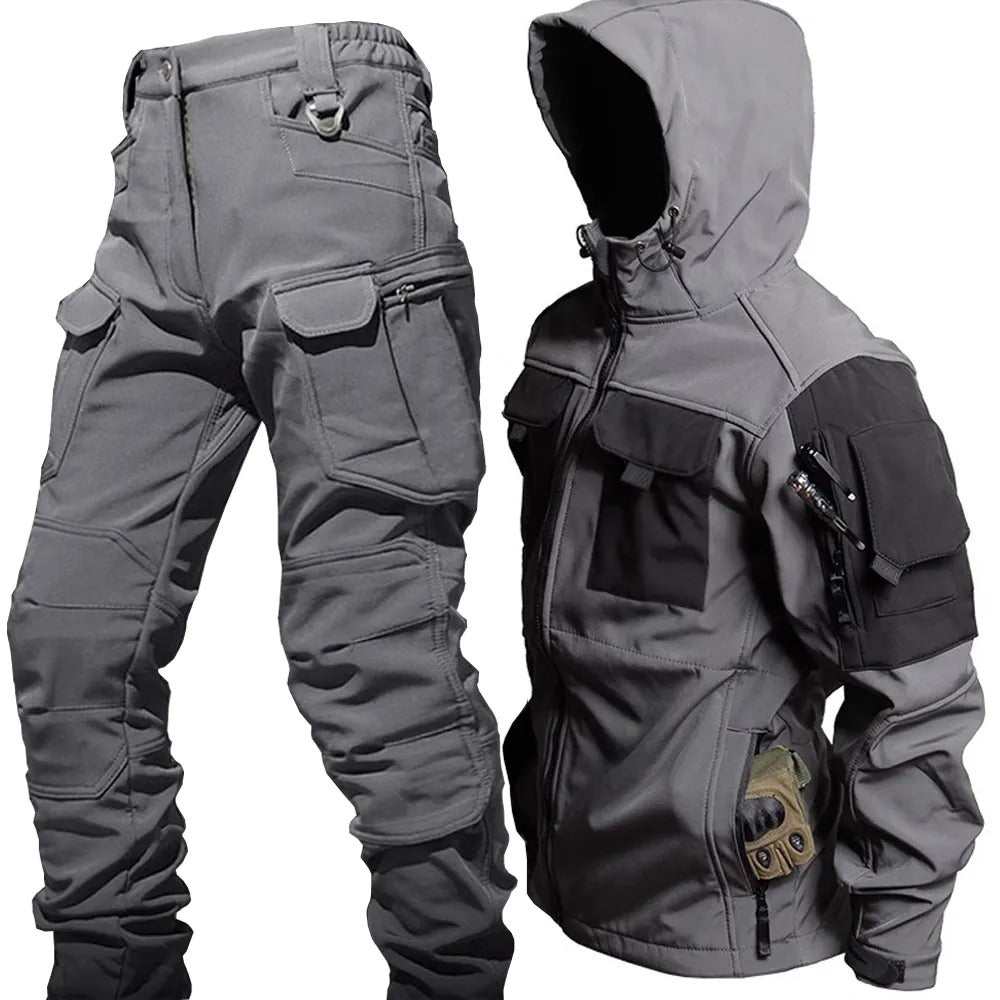 Men's Waterproof Outdoor Jacket and Pants Set