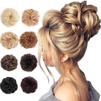 Textured Hair Scrunchie for Buns
