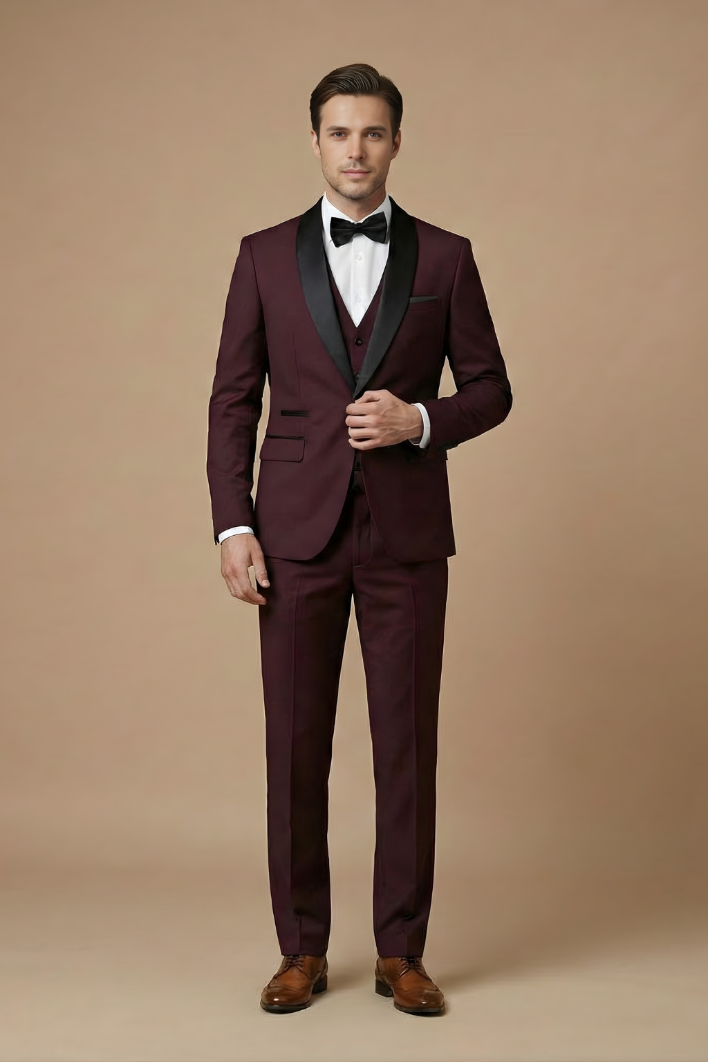 Image of Micah | Men's Slim-Fit Tuxedo Suit