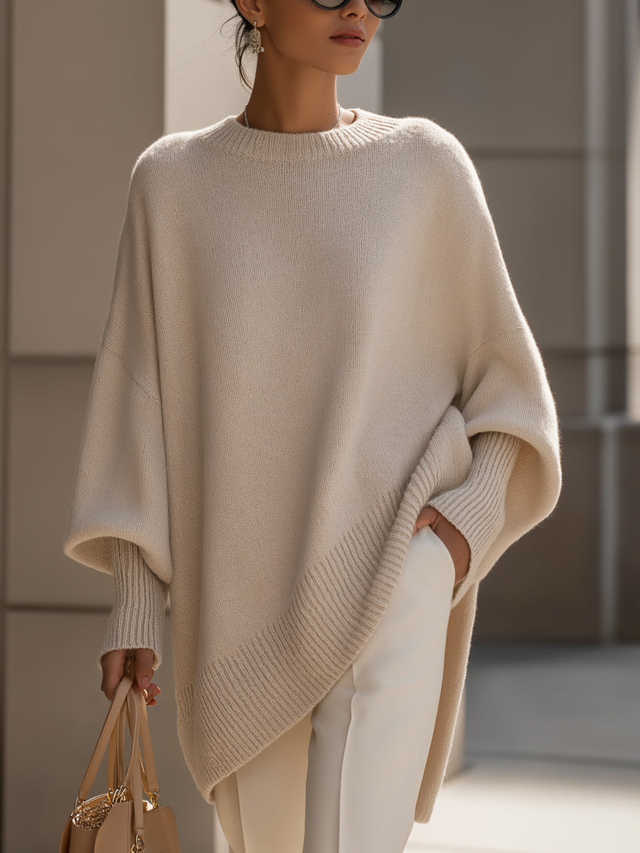 Image of Michelle | Women's Oversized Crew Neck Sweater