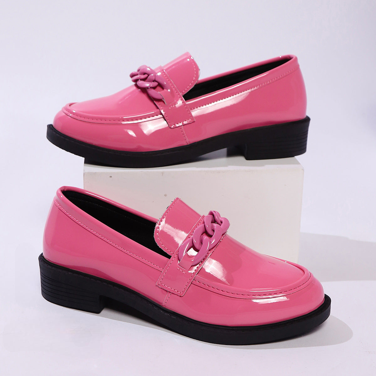 Image of Miley | Women's Slip-On Chunky Sole Loafers