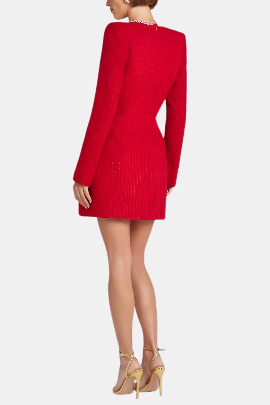Image of Miranda | Women's Long Sleeve A-Line Mini Dress