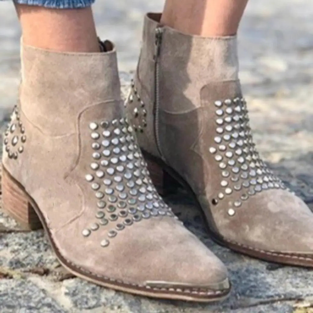 Image of Miranda | Women's Studded Ankle Boots