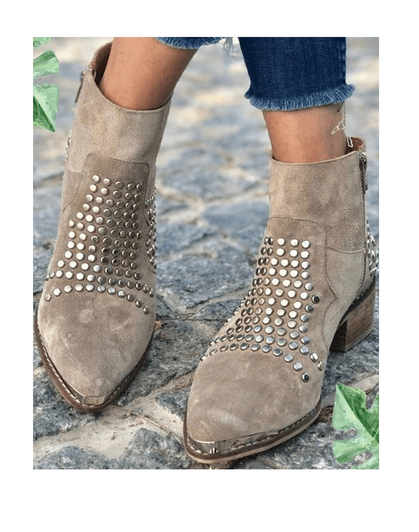 Image of Miranda | Women's Studded Ankle Boots