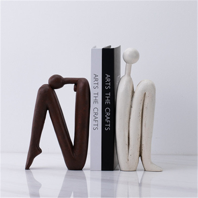Modern Sculptural Decorative Bookends