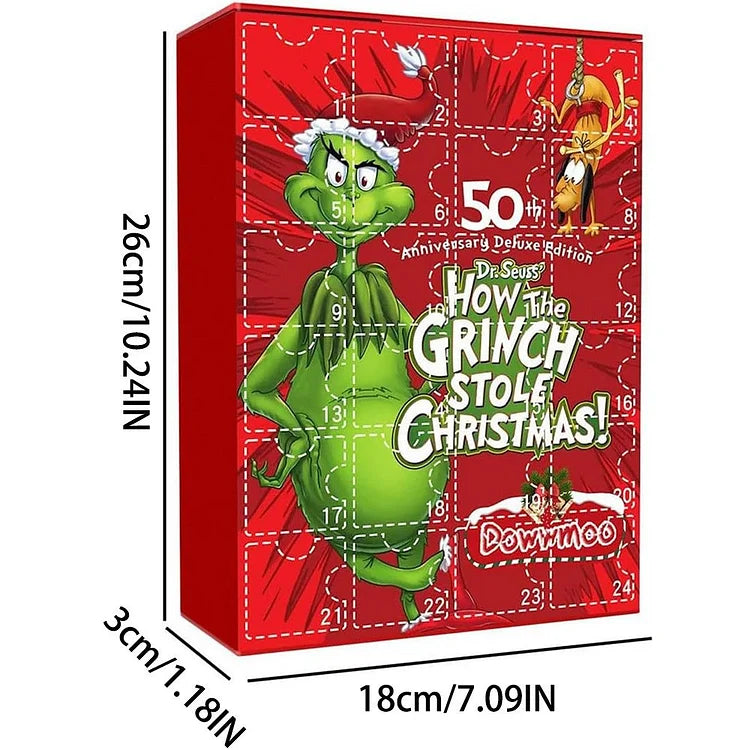 Monster Advent Calendar – Green Christmas Advent Calendar with Surprises