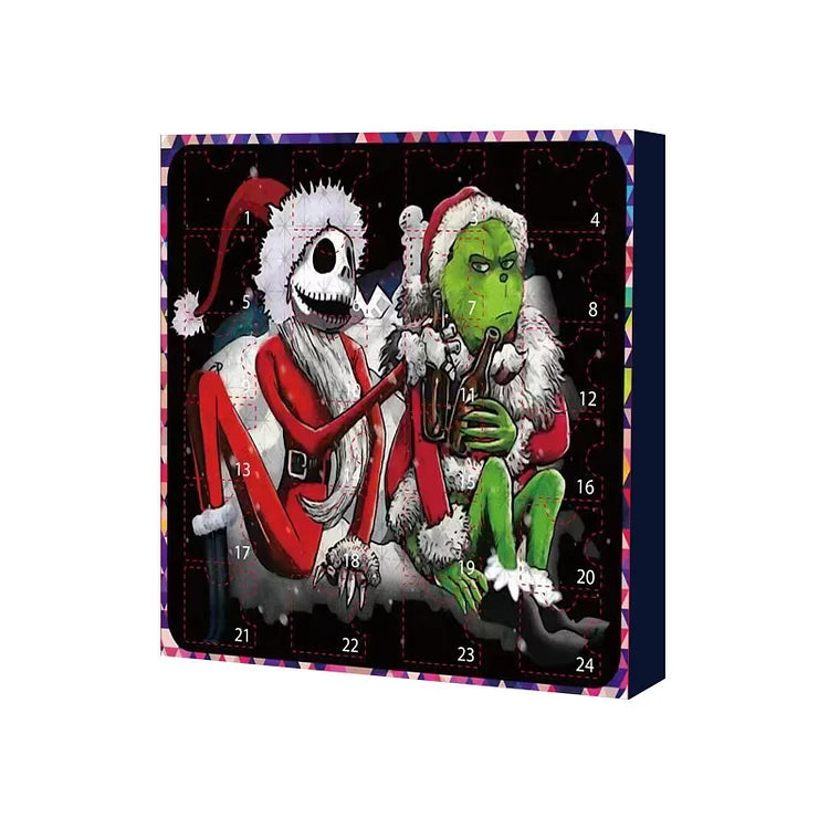 Monster Advent Calendar – Green Christmas Advent Calendar with Surprises