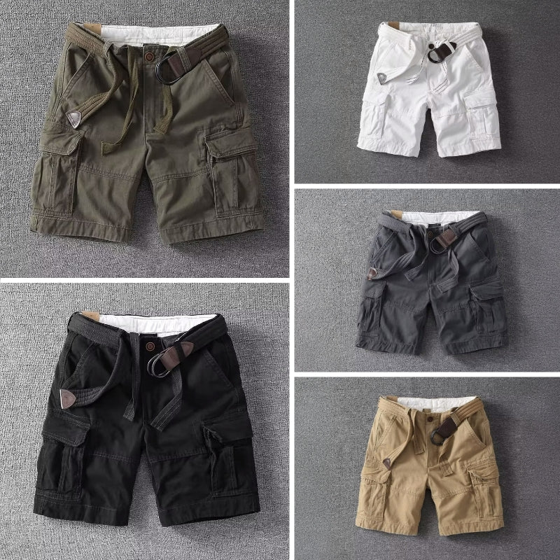 Image of Murray | Men's Cargo Belted Shorts