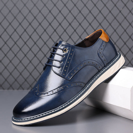 Image of Nevin | Men's Lace-Up Brogues Shoes