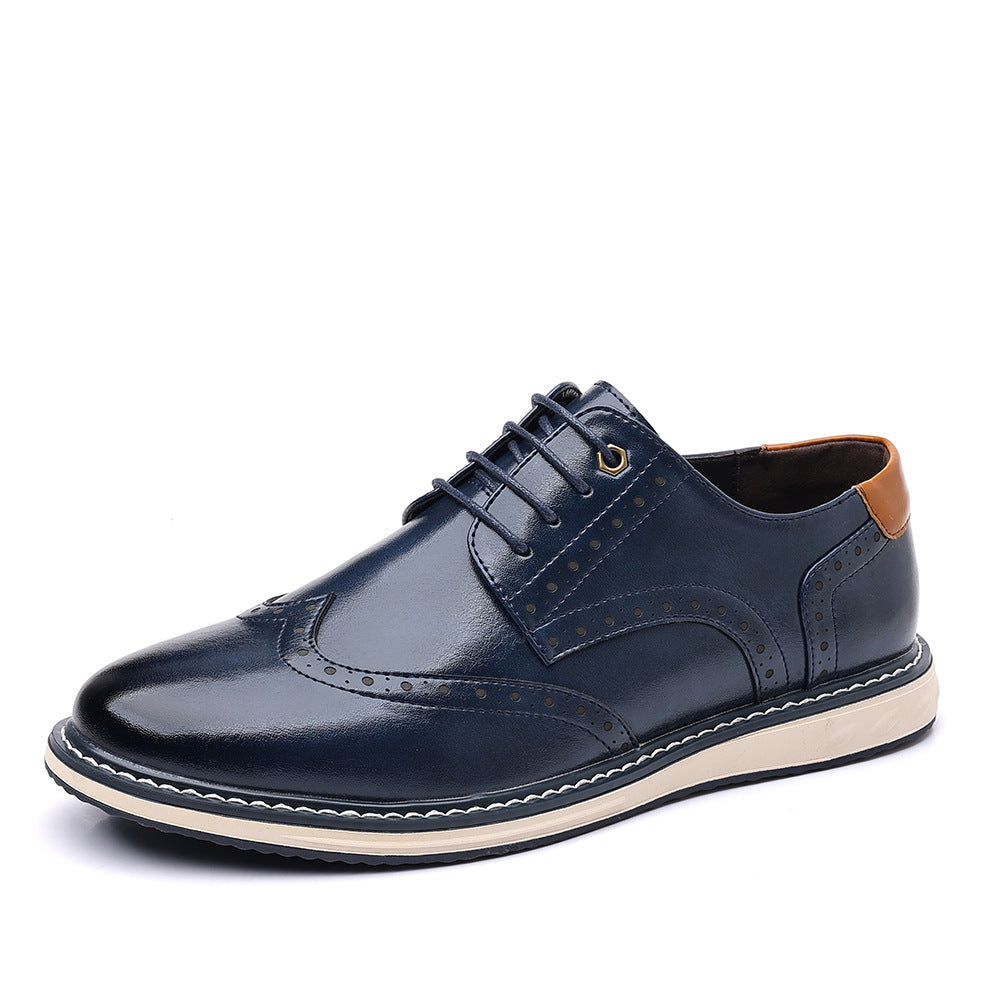 Image of Nevin | Men's Lace-Up Brogues Shoes