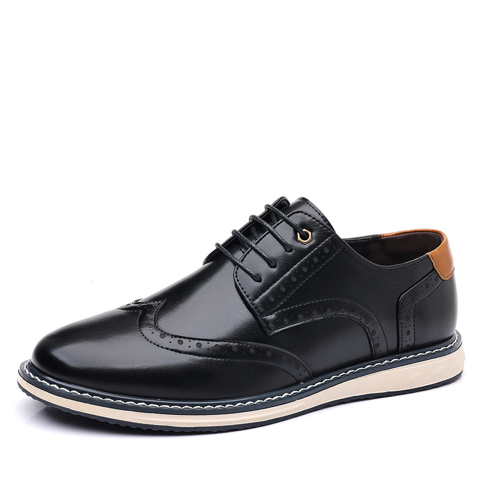 Image of Nevin | Men's Lace-Up Brogues Shoes