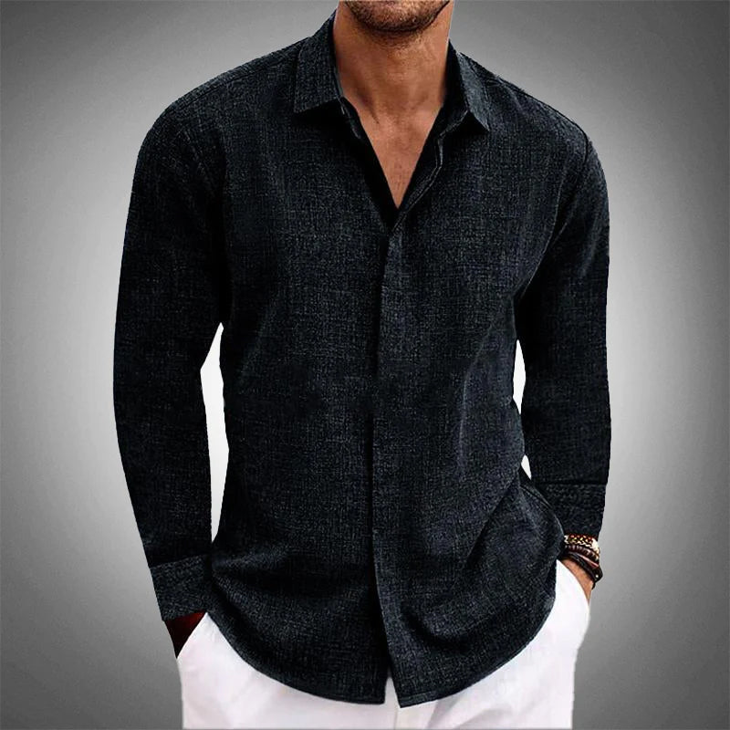 Image of Newton | Men's Long Sleeve Button-Down Shirt