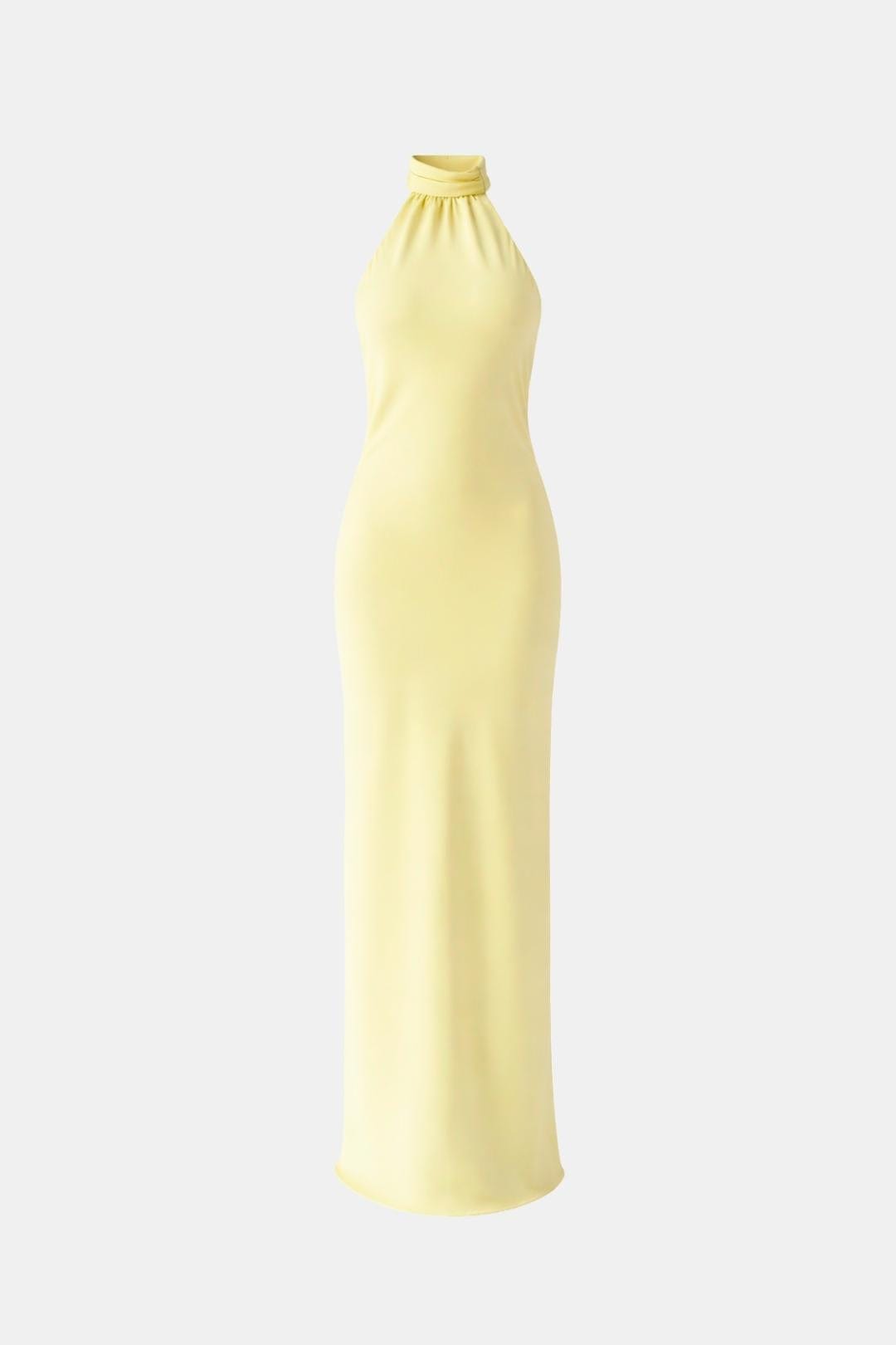 Image of Nina | Women's Sleeveless Halter Maxi Dress