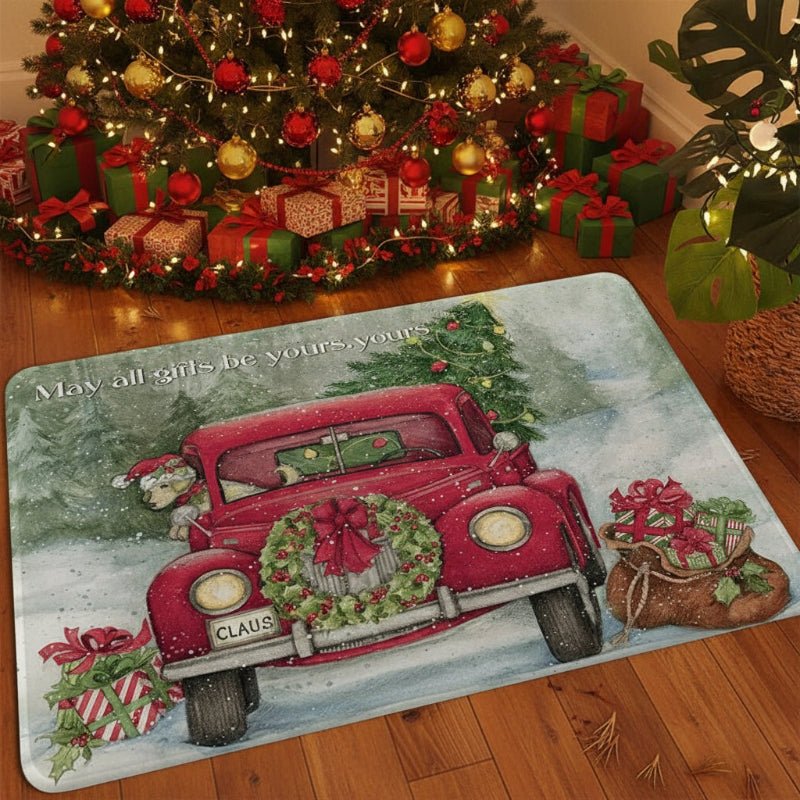 Non-Slip Christmas Doormat