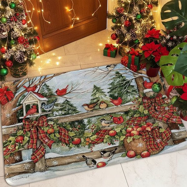 Non-Slip Christmas Doormat