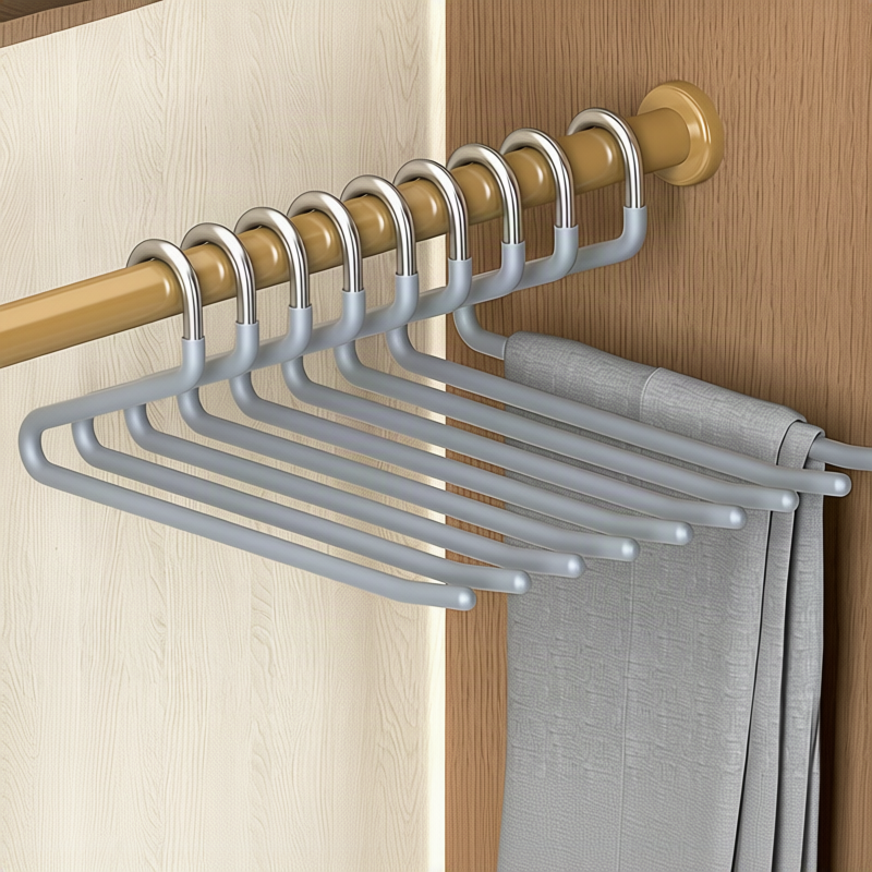 Non-Slip Stainless Steel Pants Hangers