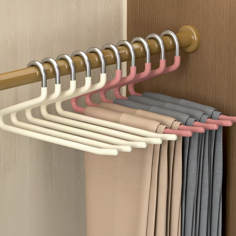 Non-Slip Stainless Steel Pants Hangers