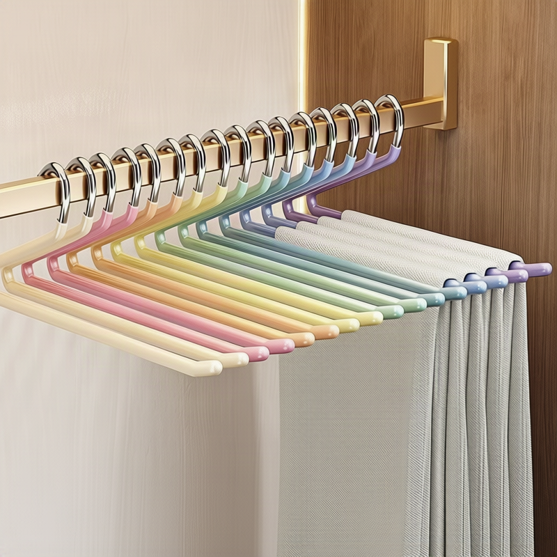 Non-Slip Stainless Steel Pants Hangers
