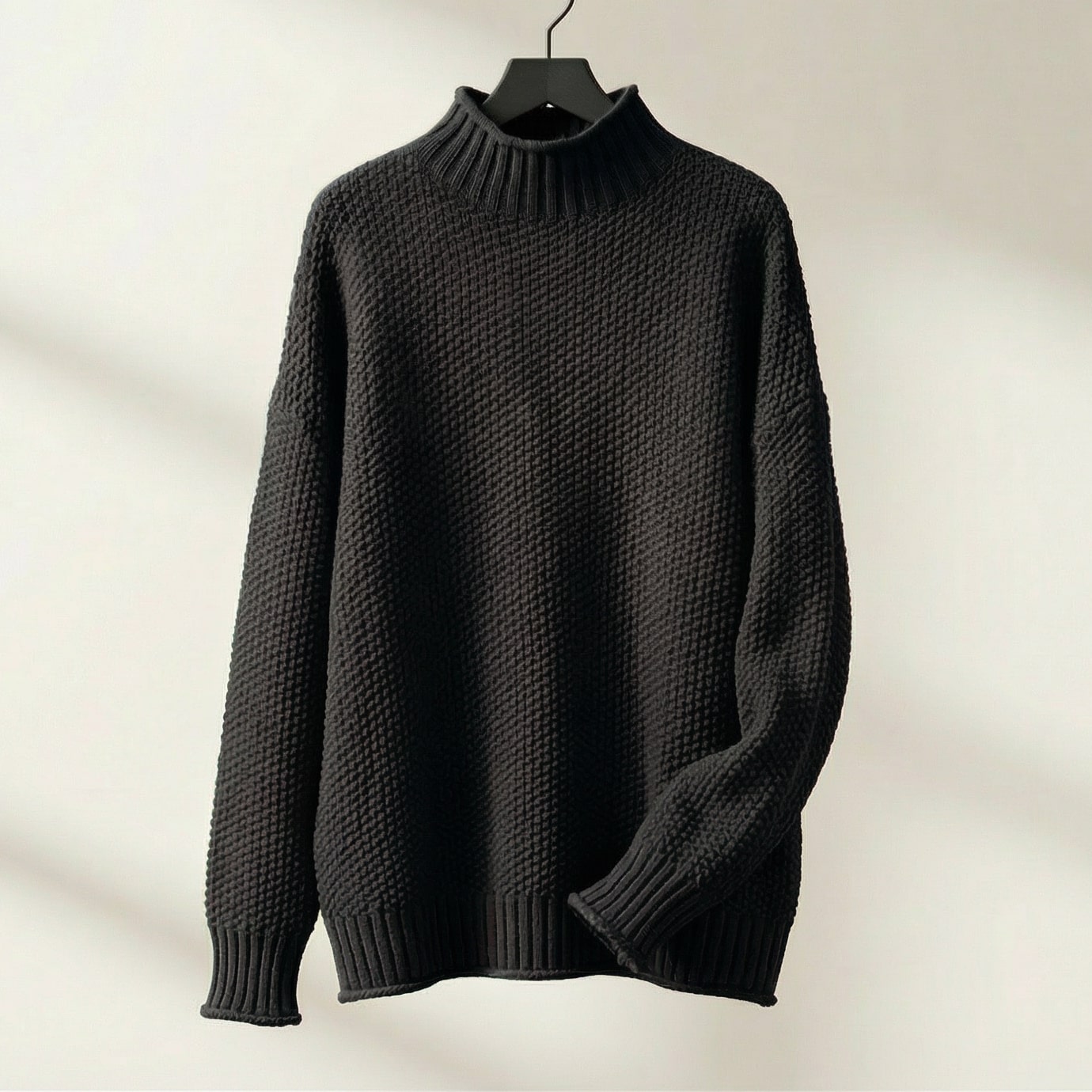 Image of Nora | Women's Mock Neck Long Sleeve Sweater