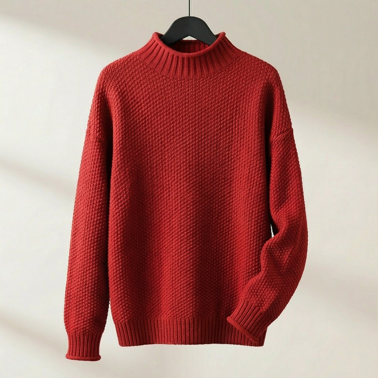 Image of Nora | Women's Mock Neck Long Sleeve Sweater