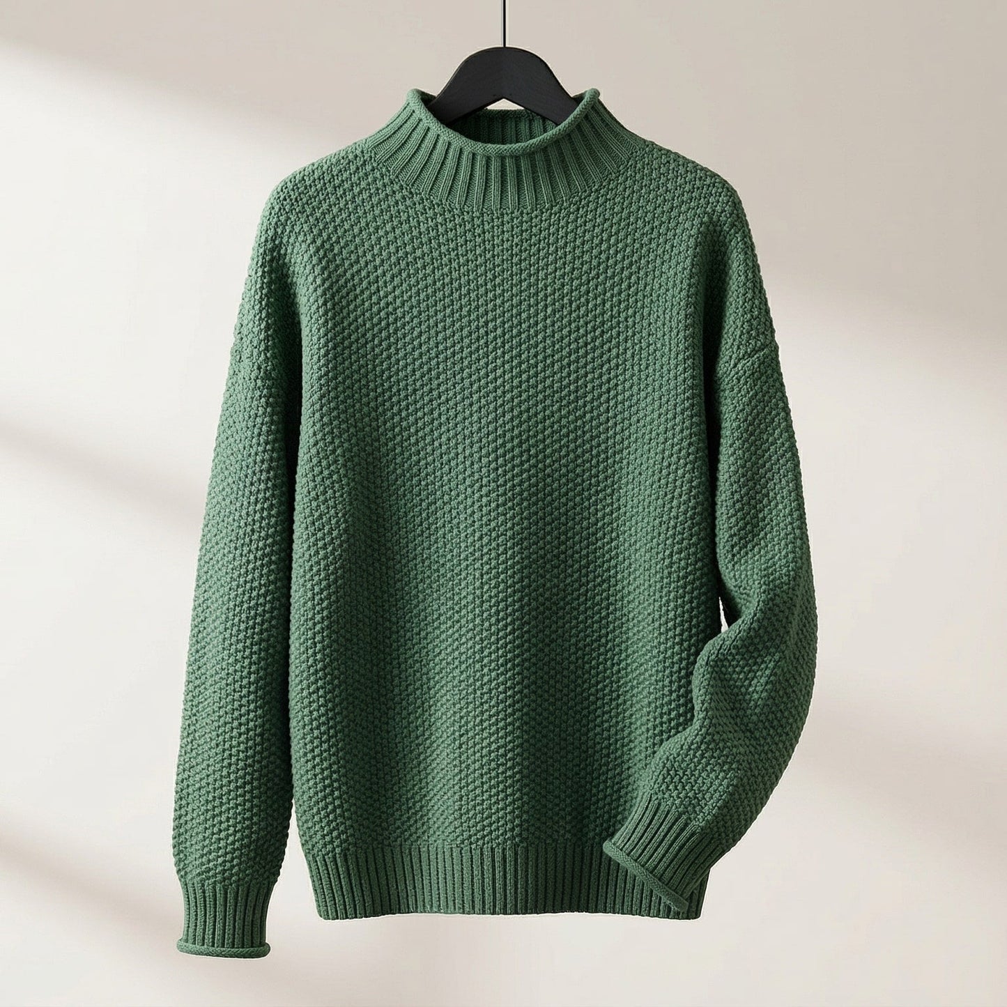 Image of Nora | Women's Mock Neck Long Sleeve Sweater