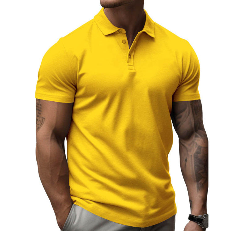 Image of Odin | Men's Fitted Short Sleeve Polo Shirt