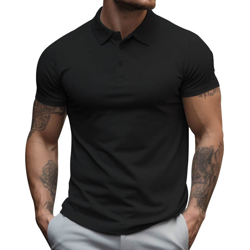Image of Odin | Men's Fitted Short Sleeve Polo Shirt