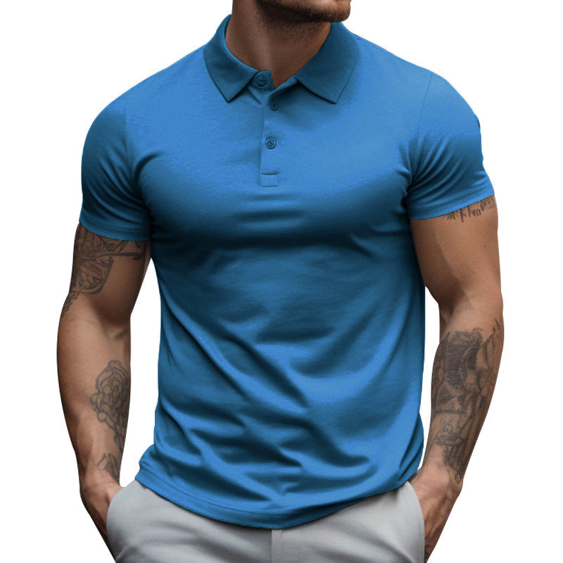 Image of Odin | Men's Fitted Short Sleeve Polo Shirt