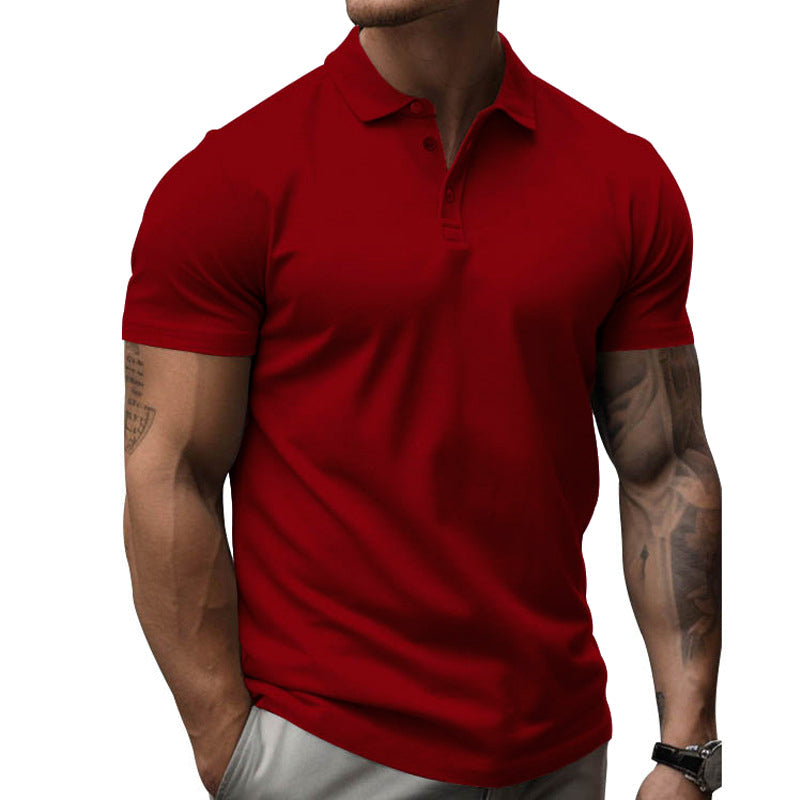 Image of Odin | Men's Fitted Short Sleeve Polo Shirt