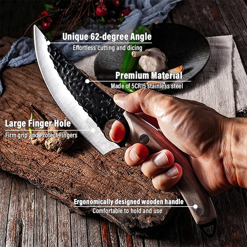 OrionKoi Japanese Handmade Kitchen Knife for Precision Chefs