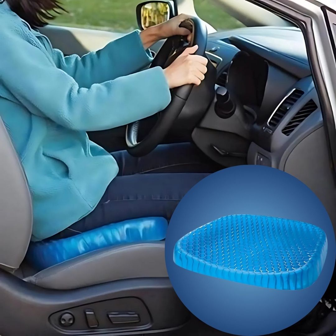 Orthopedic Gel Seat Cushion For Tailbone And Back Relief